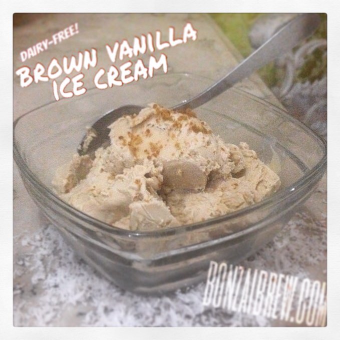 Earthly Brew: Brown Vanilla Ice Cream | Bonzai Brew